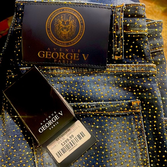 GEORGE V Avenue Paris jeans - Picture 1 of 7